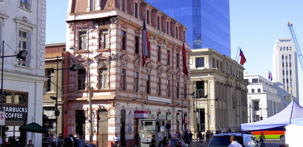 Vista urbana de Valparaíso