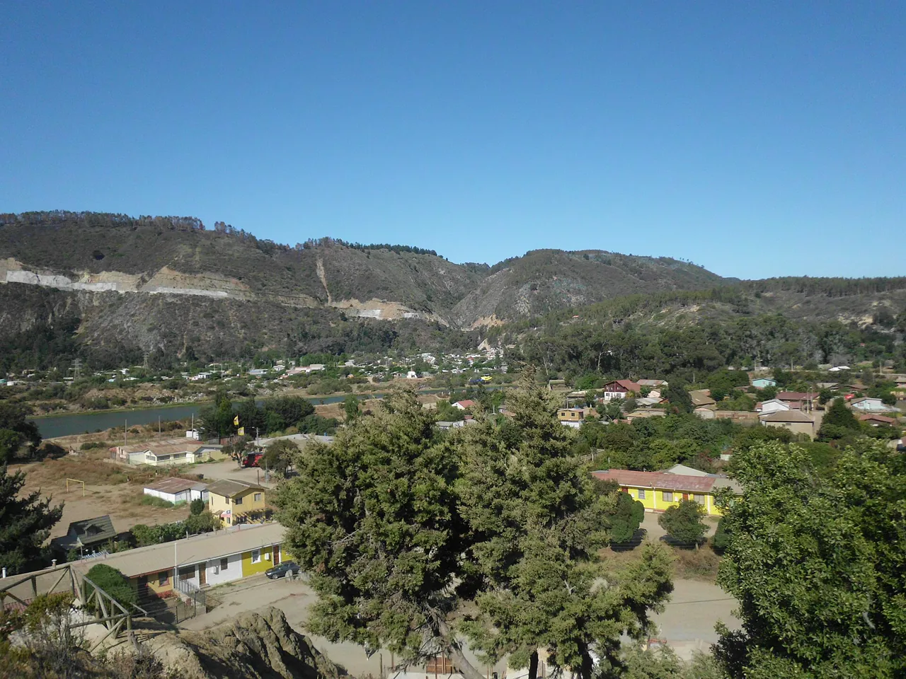 Paisaje costero de Laguna Verde, Valparaíso