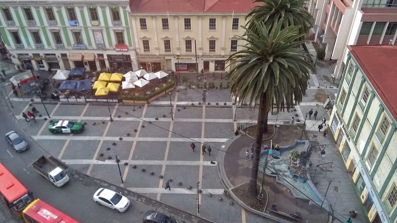 Plaza Aníbal Pinto en Valparaíso